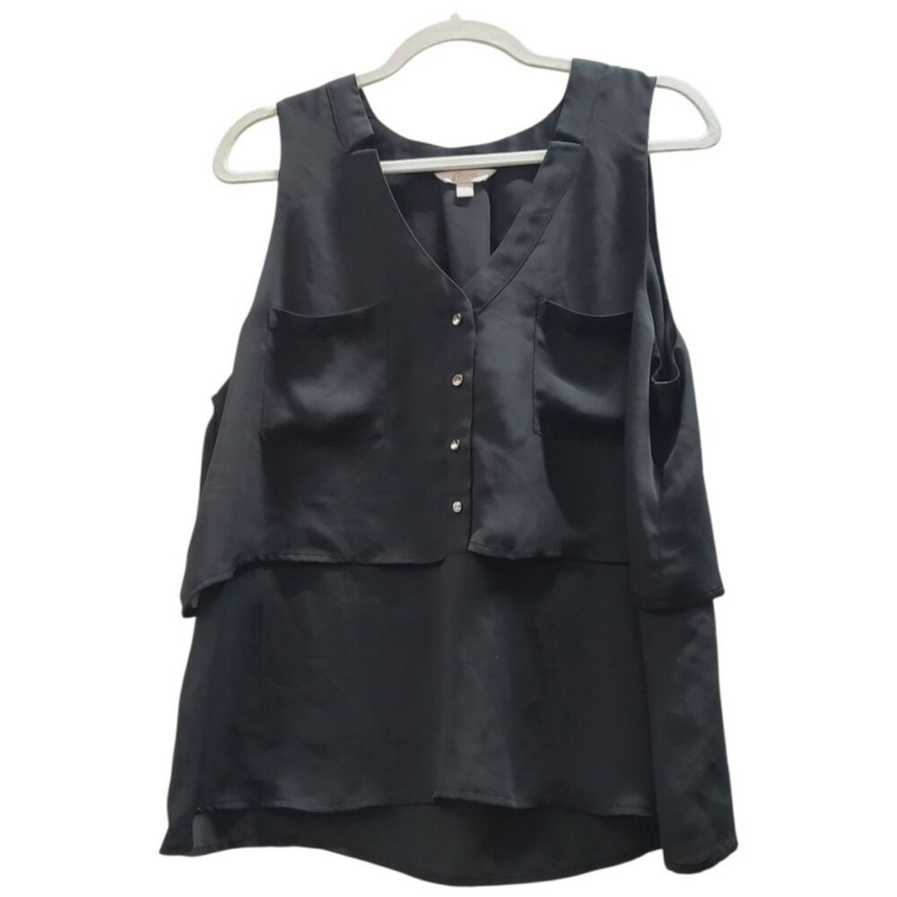 Candie's Sleeveless Blouse- Size XL EUC